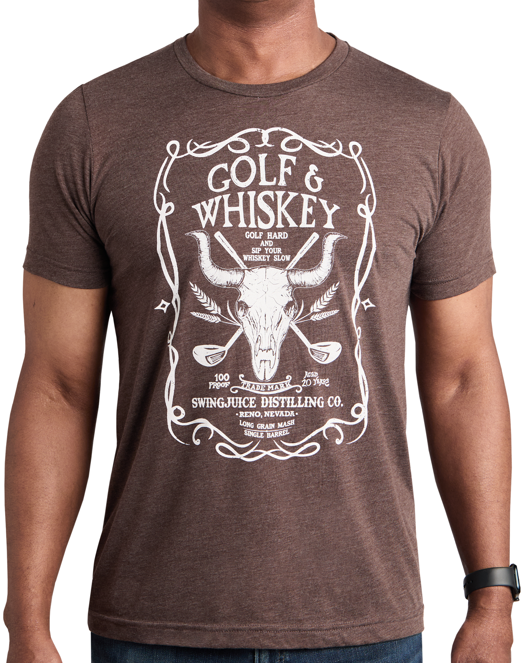 Golf & Whiskey Unisex T-Shirt