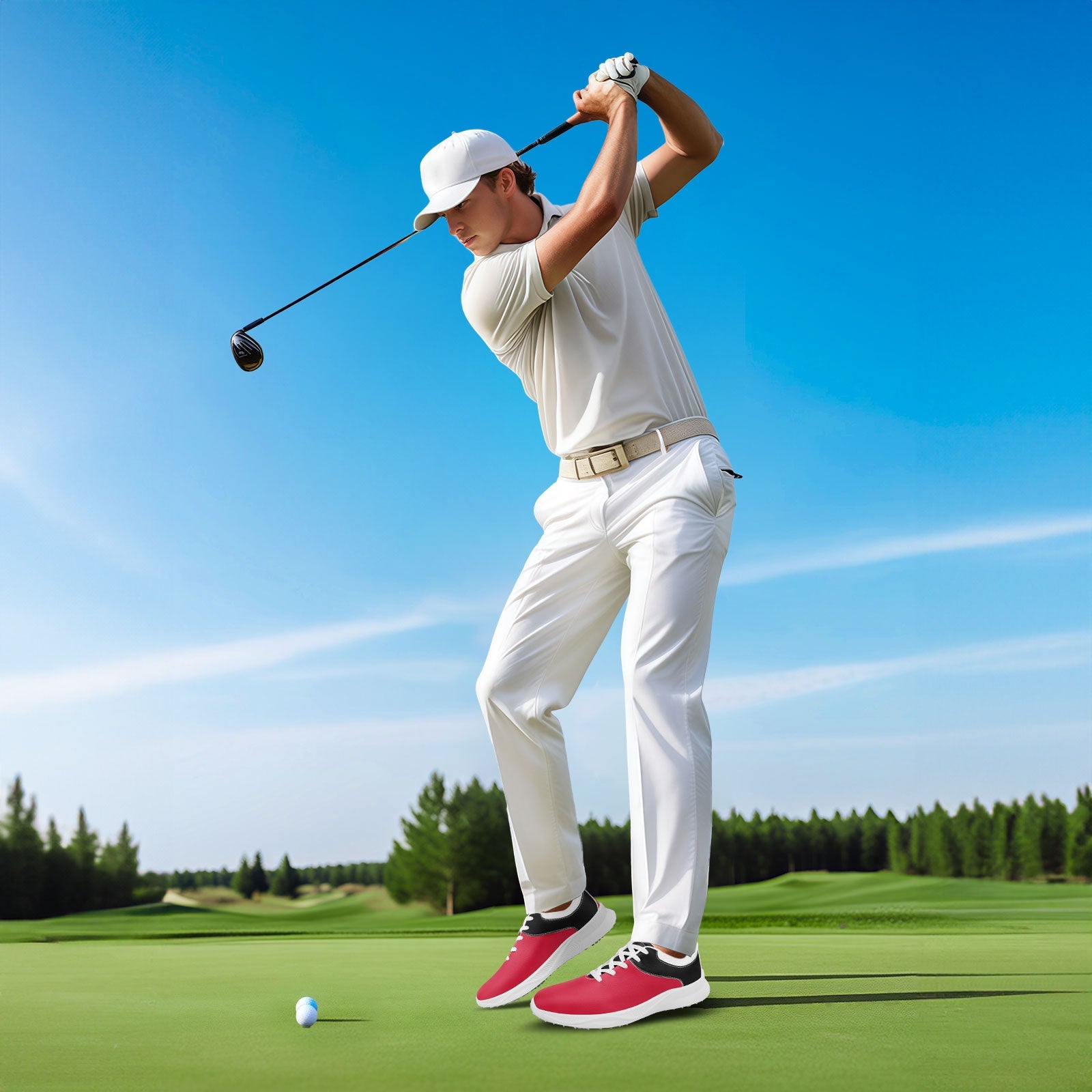 Custom Premium Golf Performance Shoes Personalized Sneaker FN062-D020344-12
