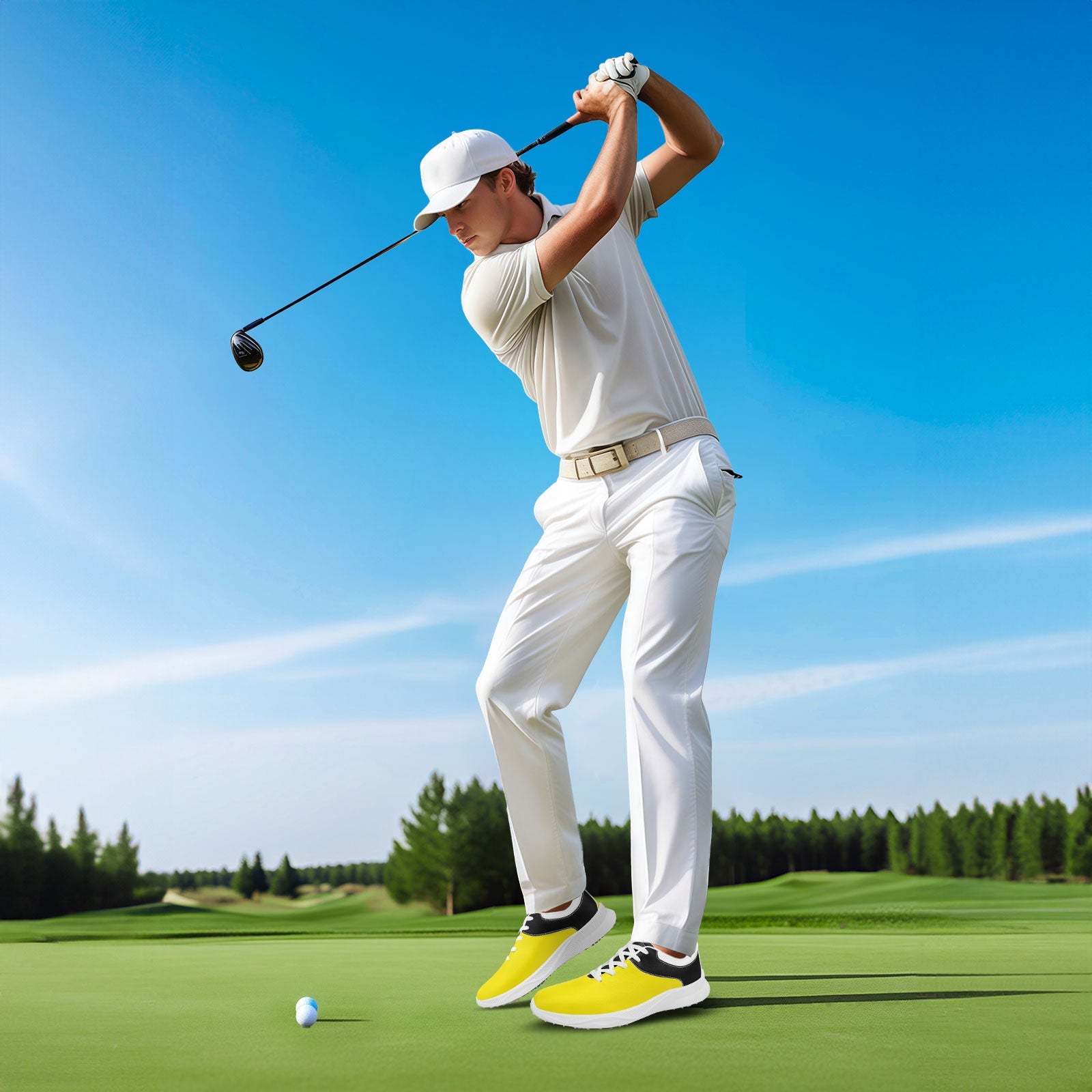 Custom Premium Golf Performance Shoes Personalized Sneaker FN062-D020344-14