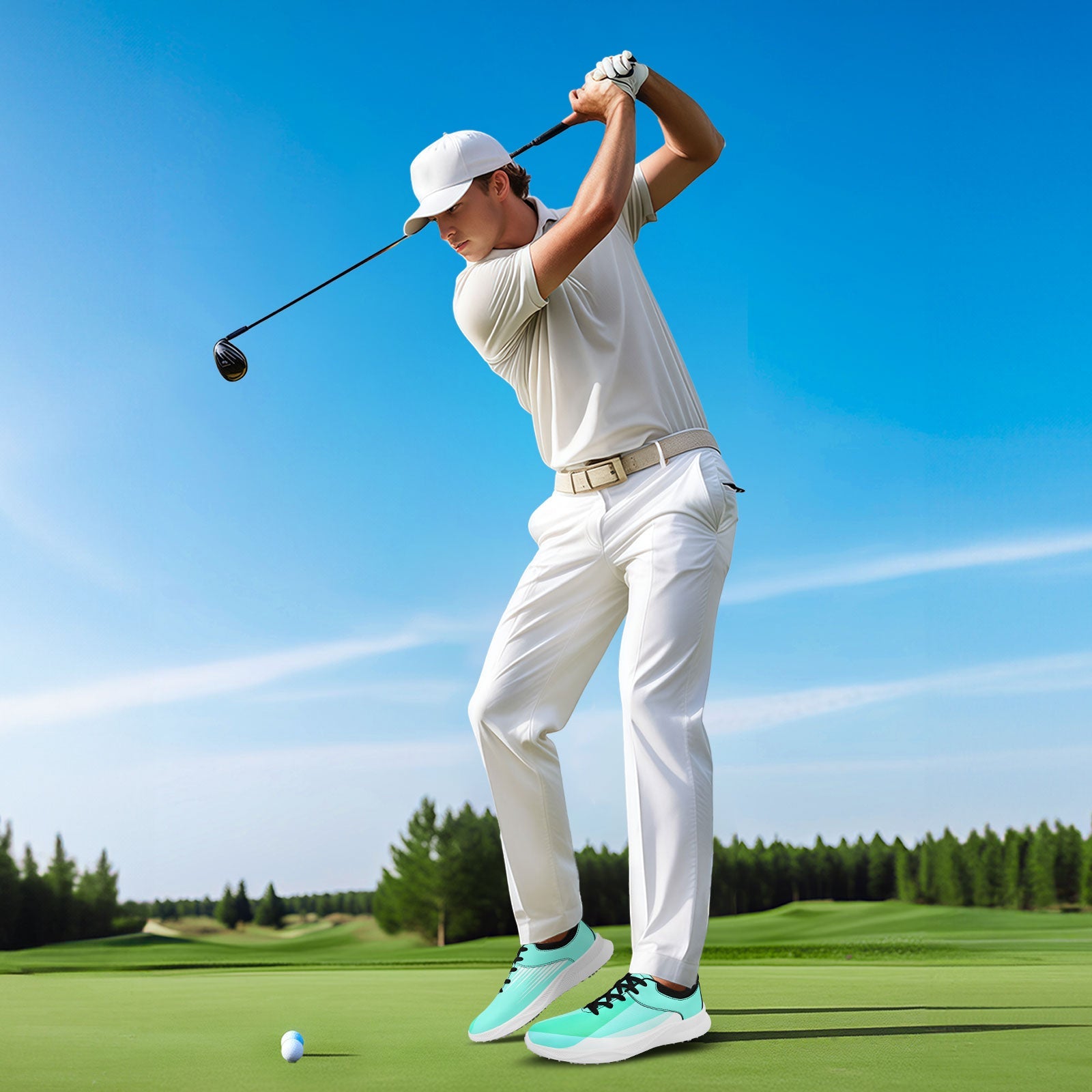 Custom Premium Golf Performance Shoes Personalized Sneaker FN062-E025042-7