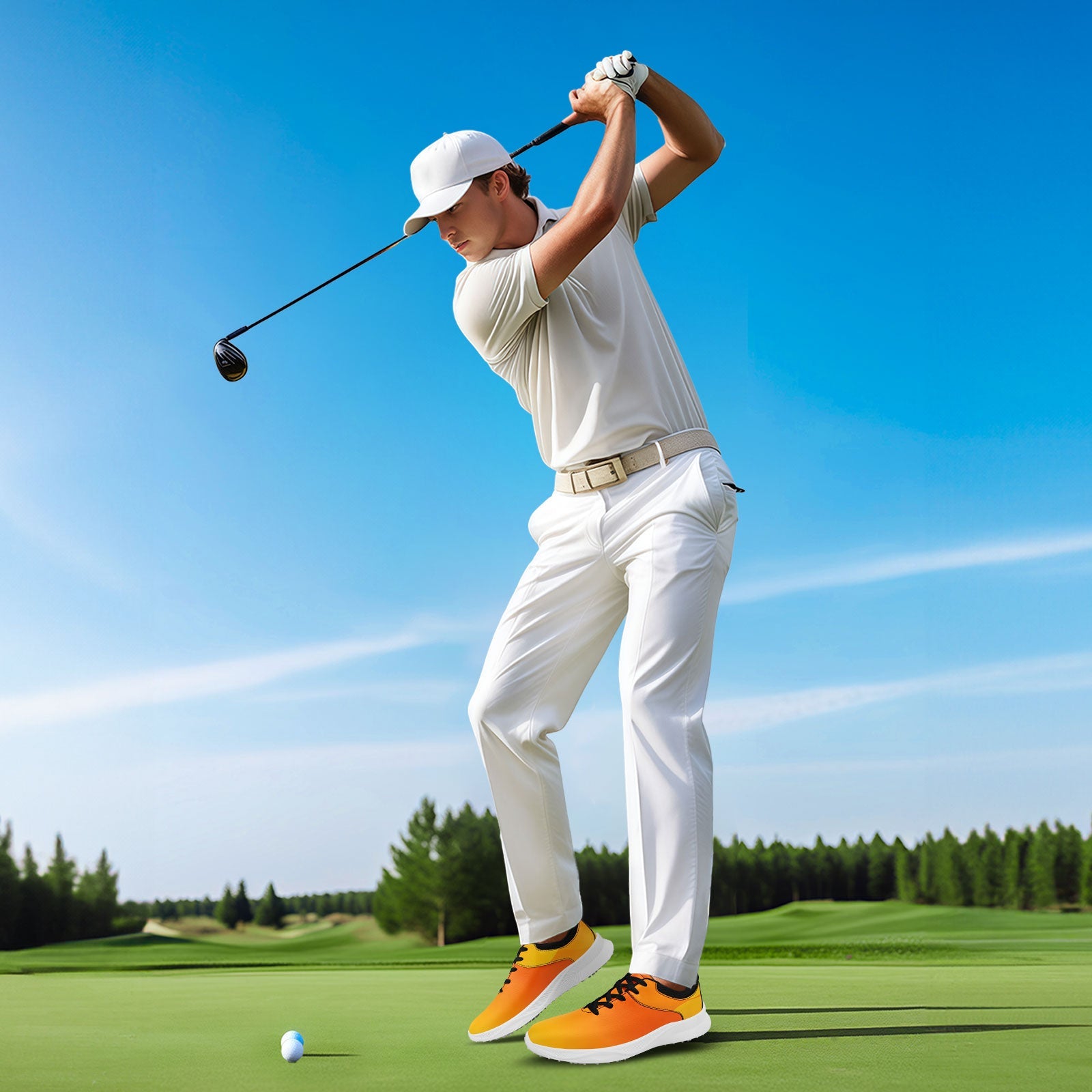 Custom Premium Golf Performance Shoes Personalized Sneaker FN062-E025042-3