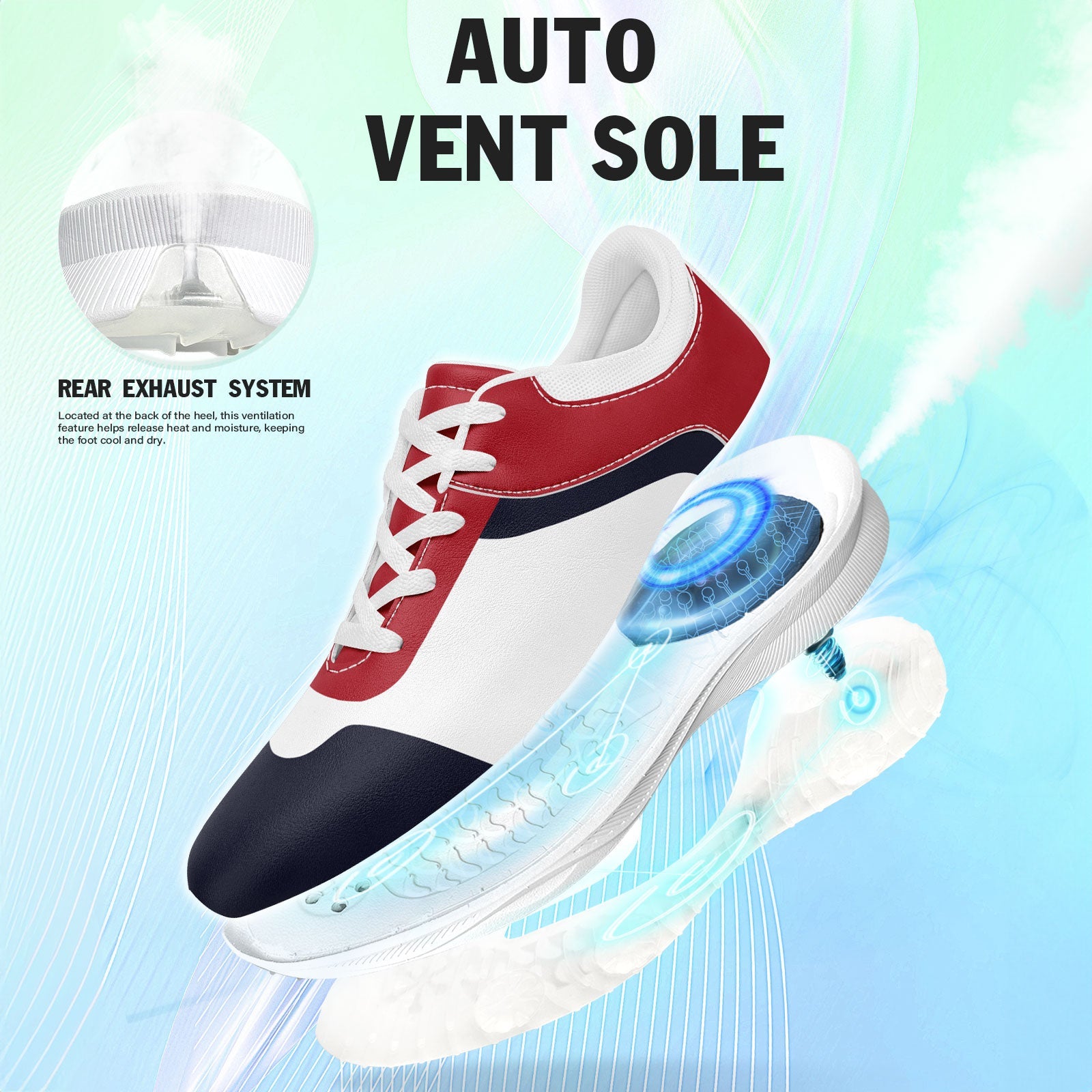 Custom Premium Golf Performance Shoes Personalized Sneaker FN062-E020086-12