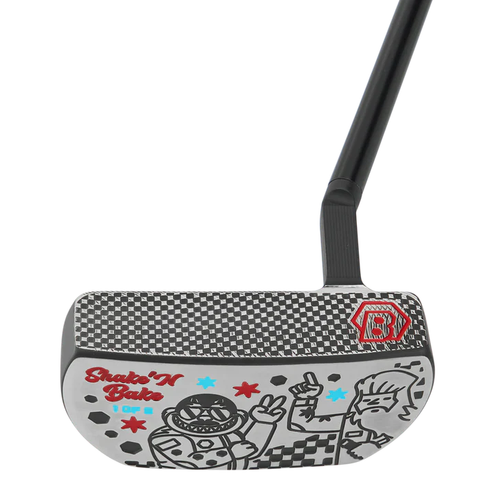Bettinardi Shake 'n Bake 1-of-9 Studio Stock Mid-Mallet Putter w/ BGT Carbon Stability Shaft