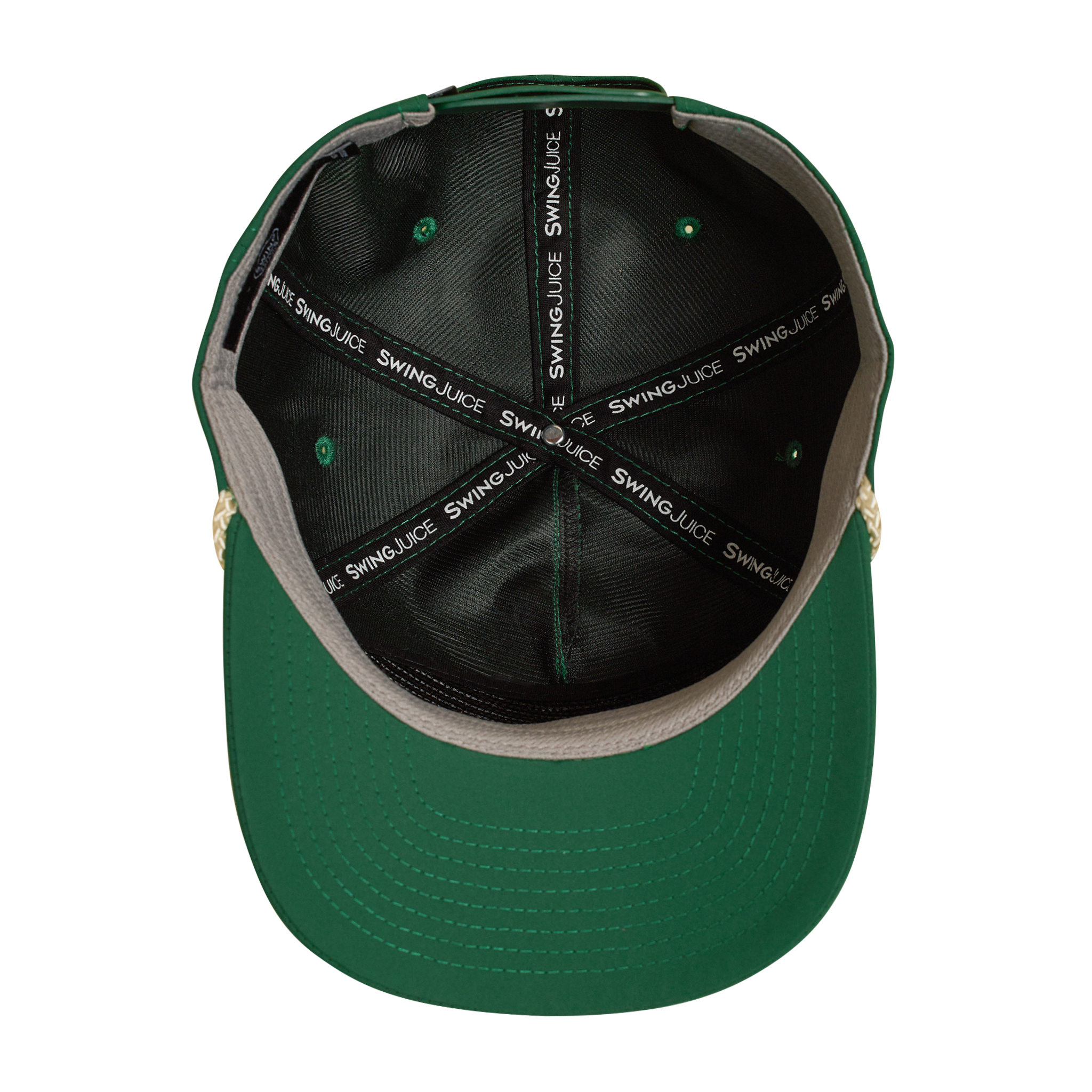 Golf Accoutrements Unisex Rope Hat Forest O/S