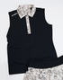 Golf Magnolia Toile Women's Sleeveless Polo
