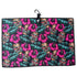 Tiki Totem Golf Towel | 24” x 16” Microfiber Towel | Magnetic Clip & Carabiner | Premium Golf Accessory