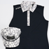 Golf Magnolia Toile Unisex Rope Hat Ivory O/S
