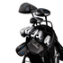 Lazrus Golf 11 pc Set - LAZ2 Driver, 3W, 1H, 6-PW Irons, 52° Wedge, Putter & Bag Optional