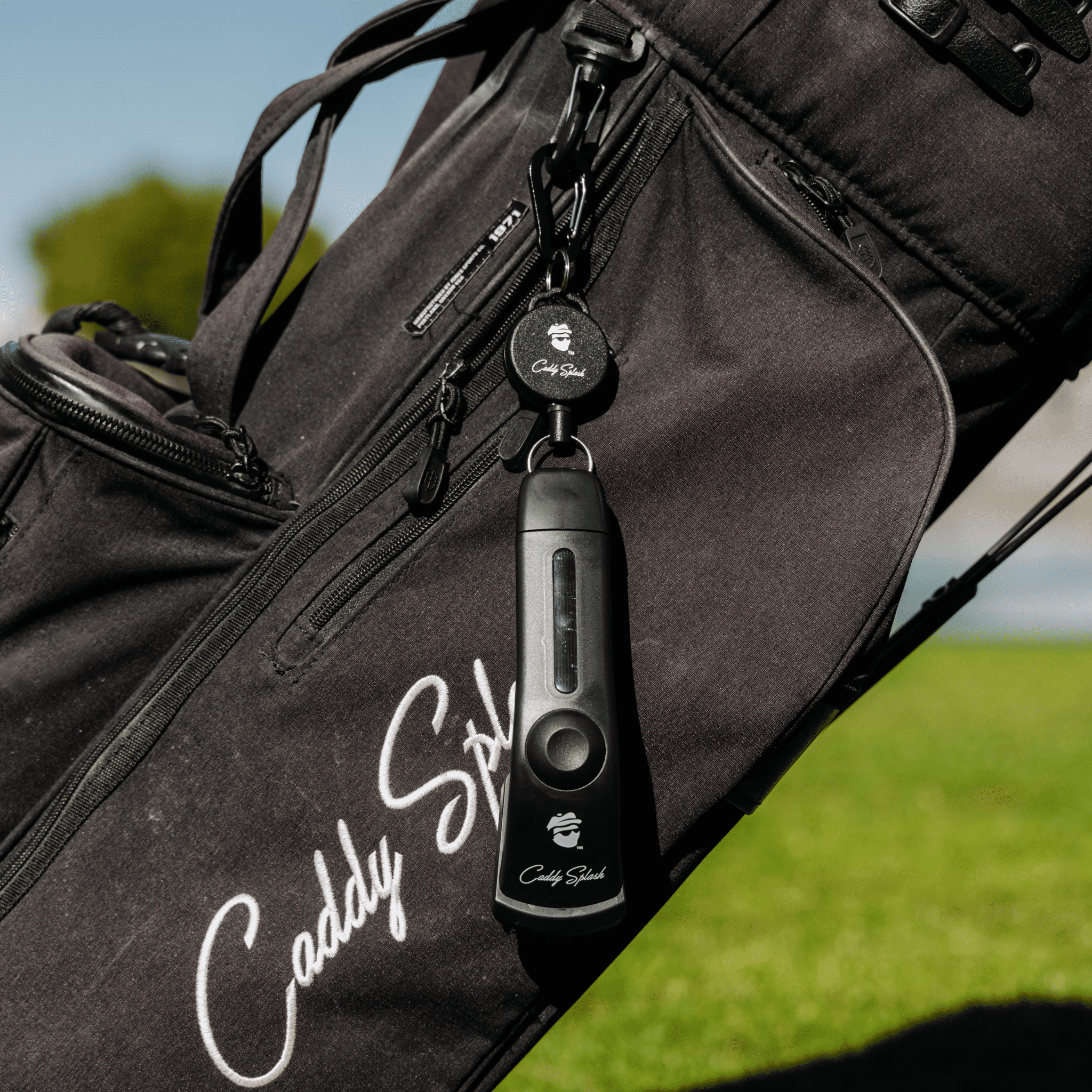 Golf Club Water Brush Pro Cleaner - Black