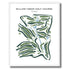 Willow Creek Golf Course, Iowa - Printed Golf Course