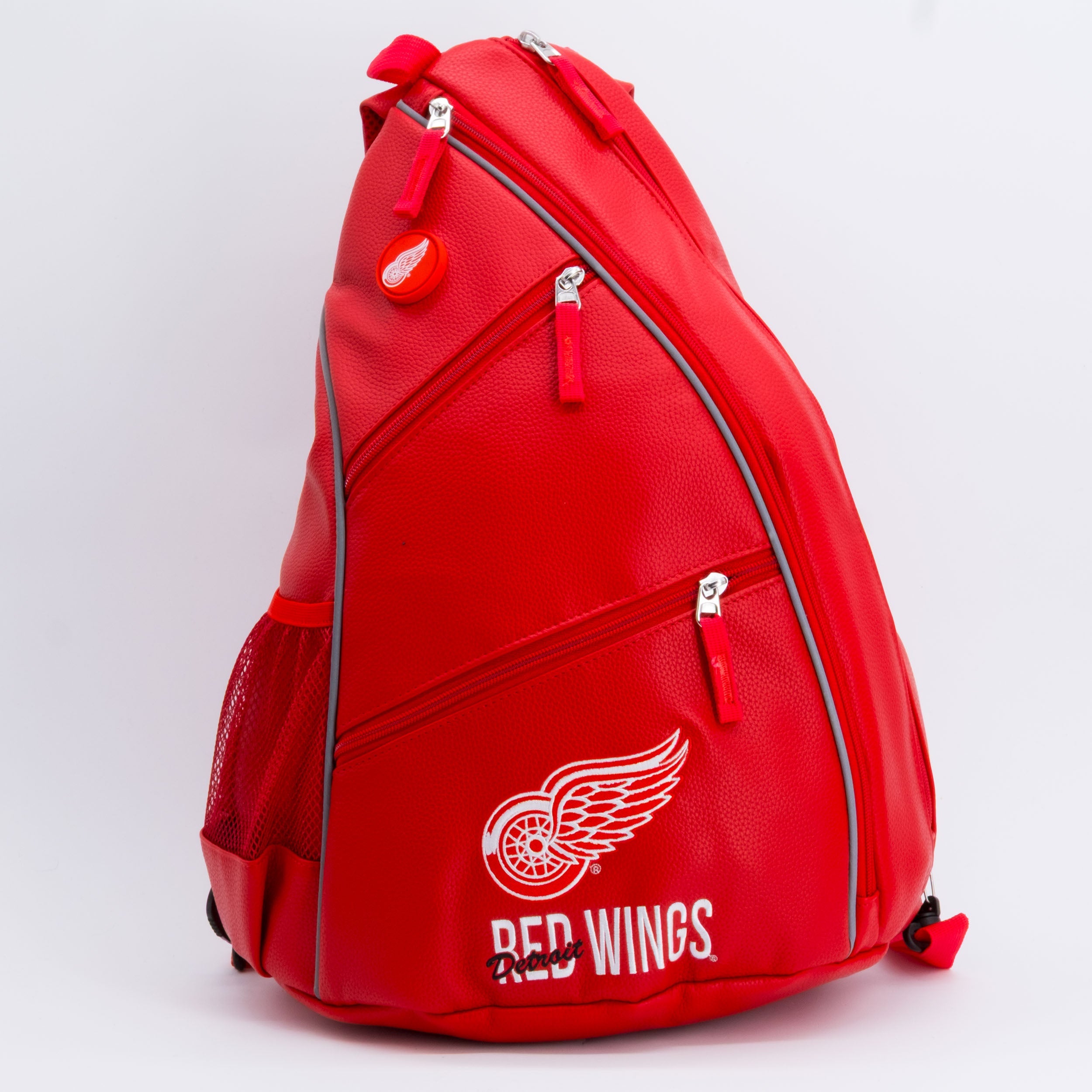 Detroit Red Wings PU Leather Backpack