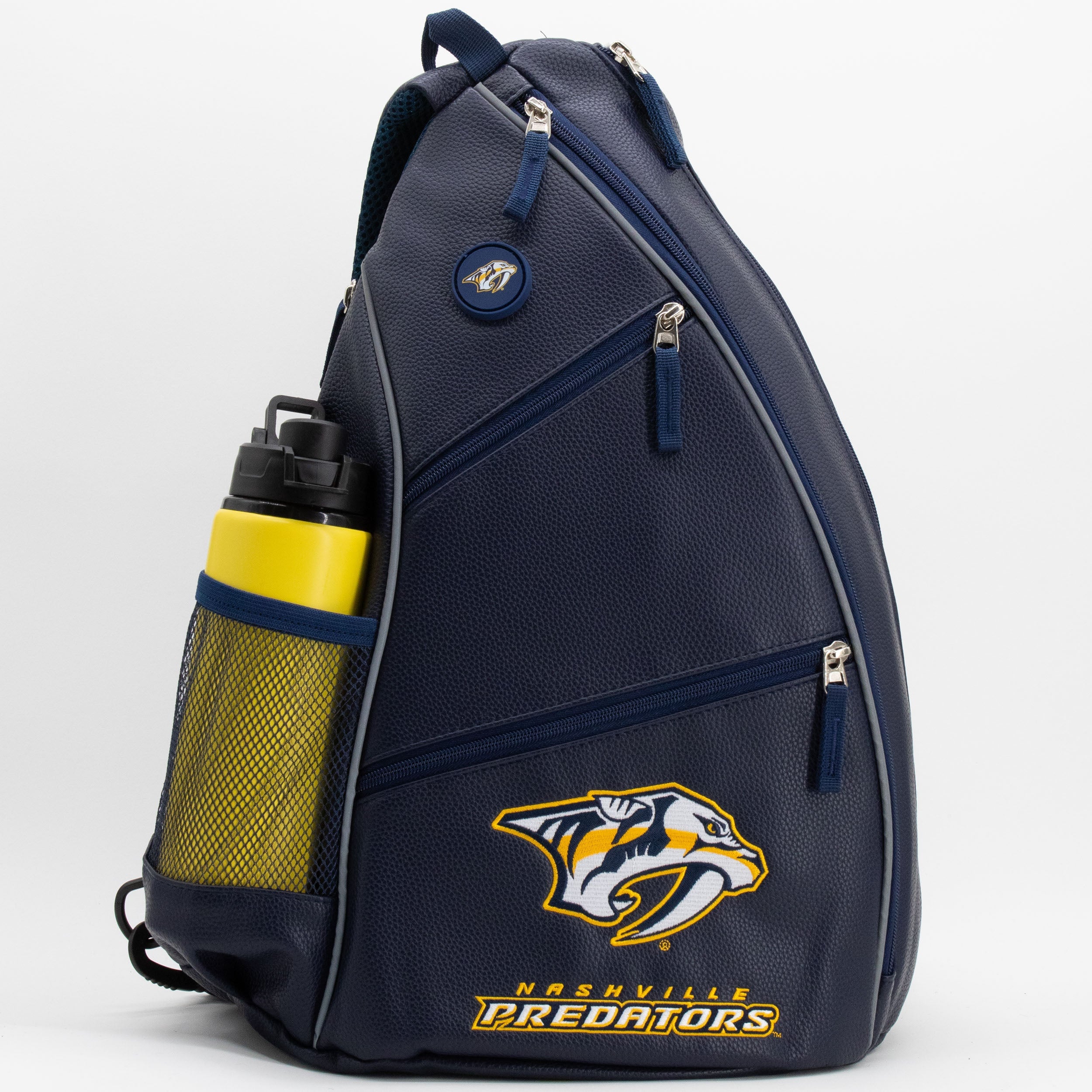 Nashville Predators PU Leather Backpack