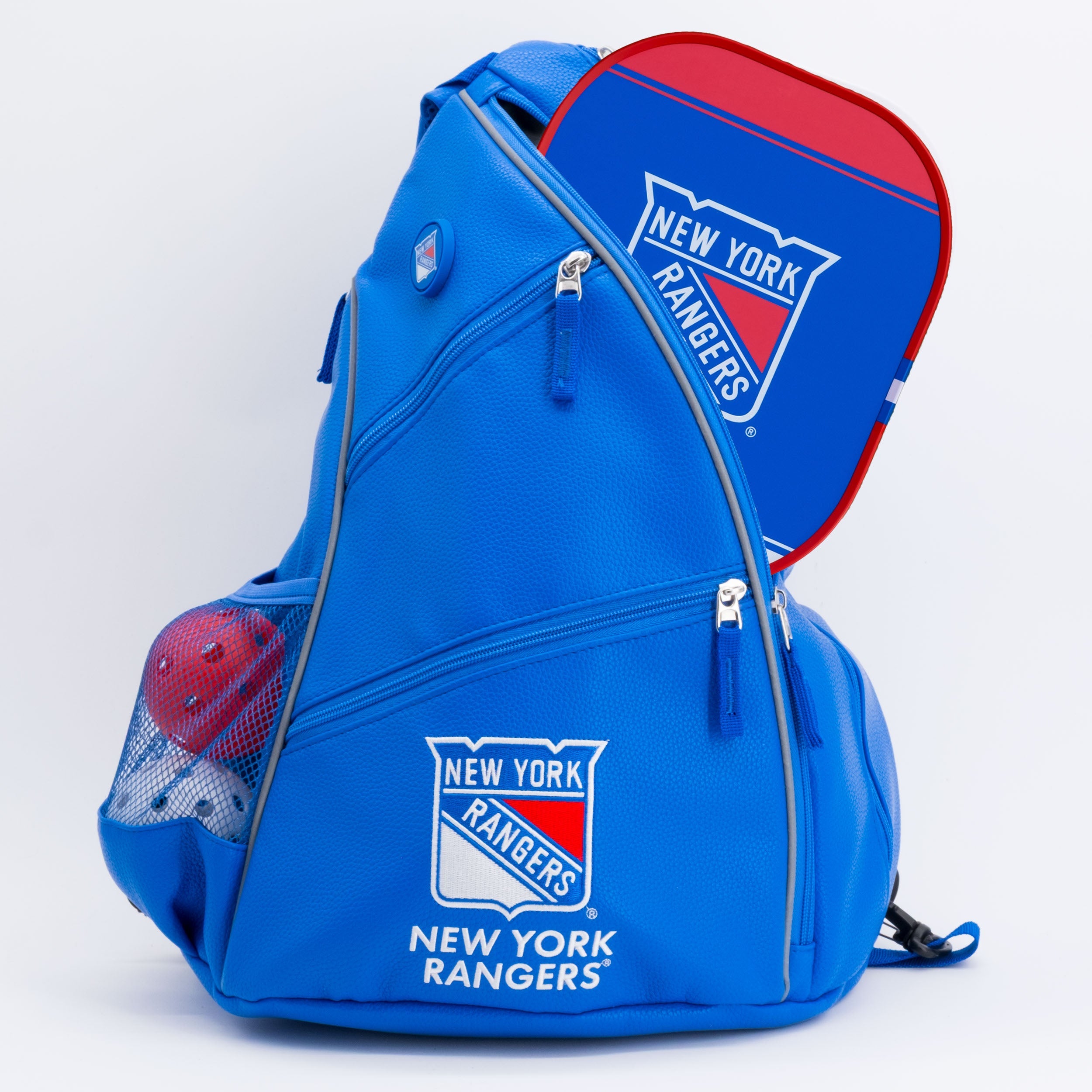 New York Rangers PU Leather Backpack