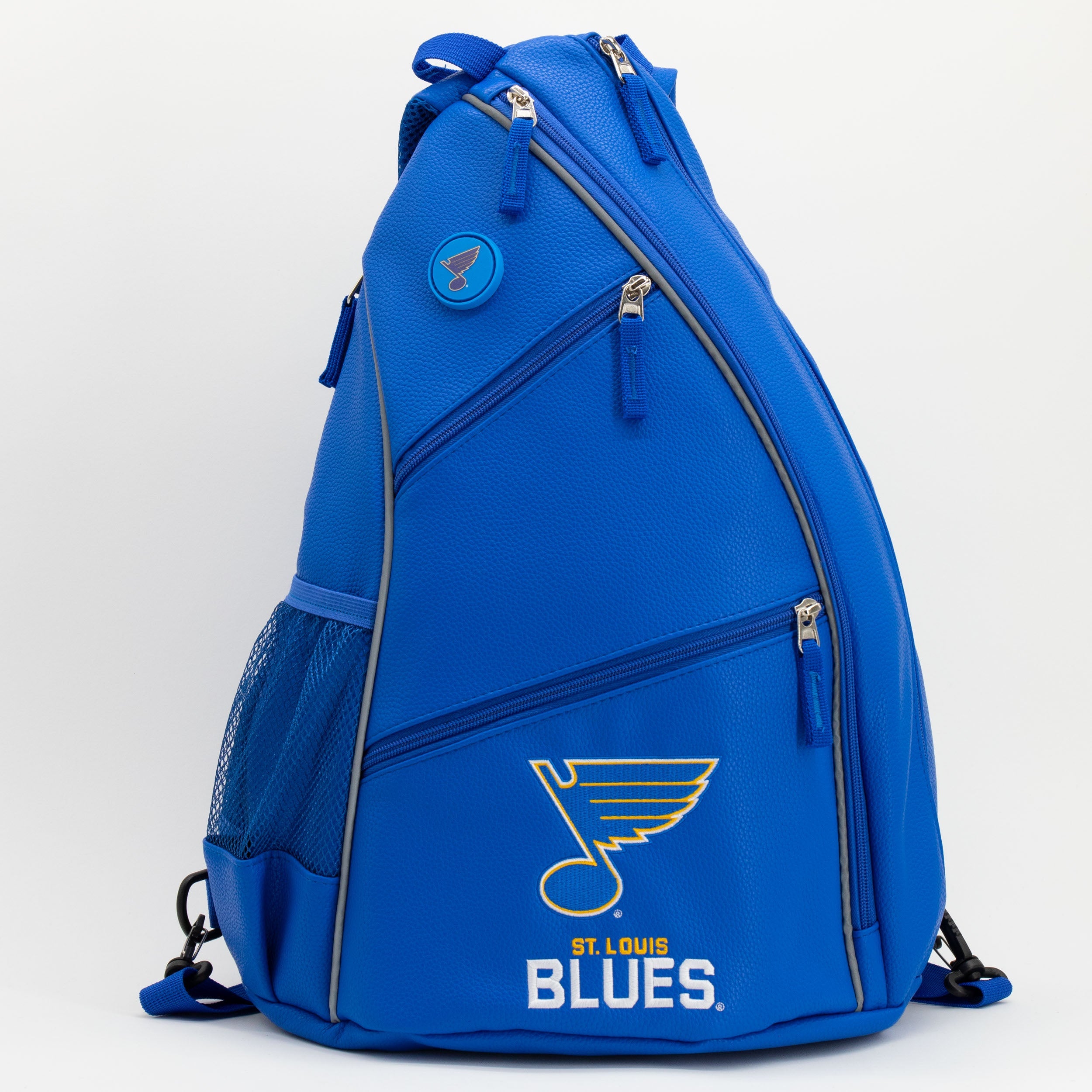 St. Louis Blues PU Leather Backpack