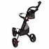 Founders Club Swerve 3 Wheel Golf Cart- Black/Black