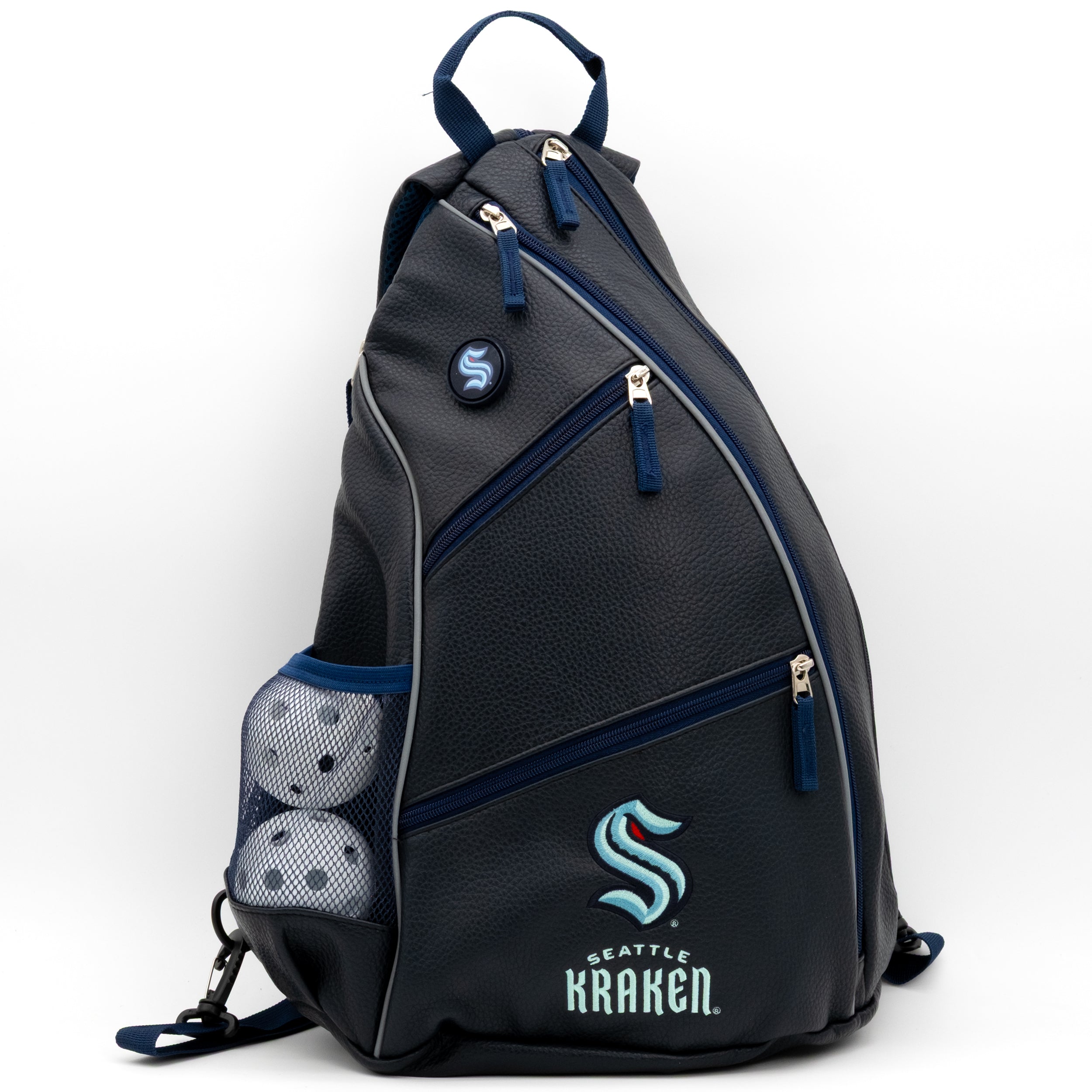 Seattle Kraken PU Leather Backpack