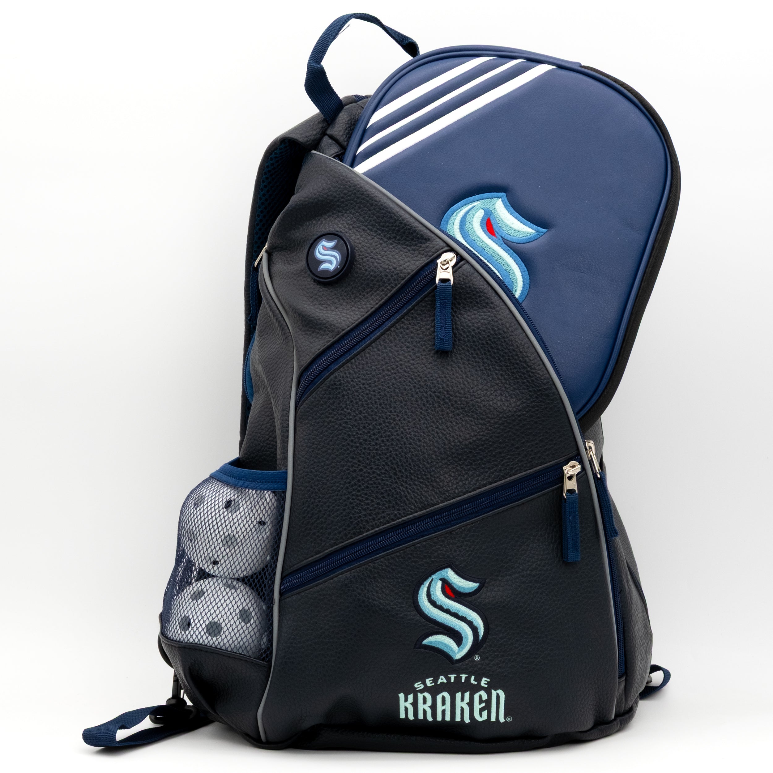 Seattle Kraken PU Leather Backpack
