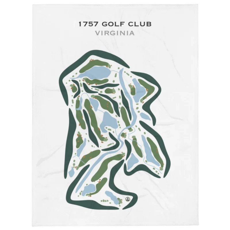 1757 Golf Club, Virginia - Printed Golf Courses