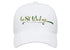 Lost Wedge™ Official Logo Performance Golf Hat White