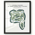 18-Hole Course at The Poppy Ridge Golf Course, California - Printed Golf Courses