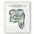 18-Hole Course at The Poppy Ridge Golf Course, California - Printed Golf Courses
