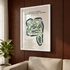 18-Hole Course at The Poppy Ridge Golf Course, California - Printed Golf Courses
