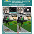 SwingRex 10x7 FT Golf Practice Net with Mat & Target | Backyard Driving & Chipping Trainer (4 Pockets)