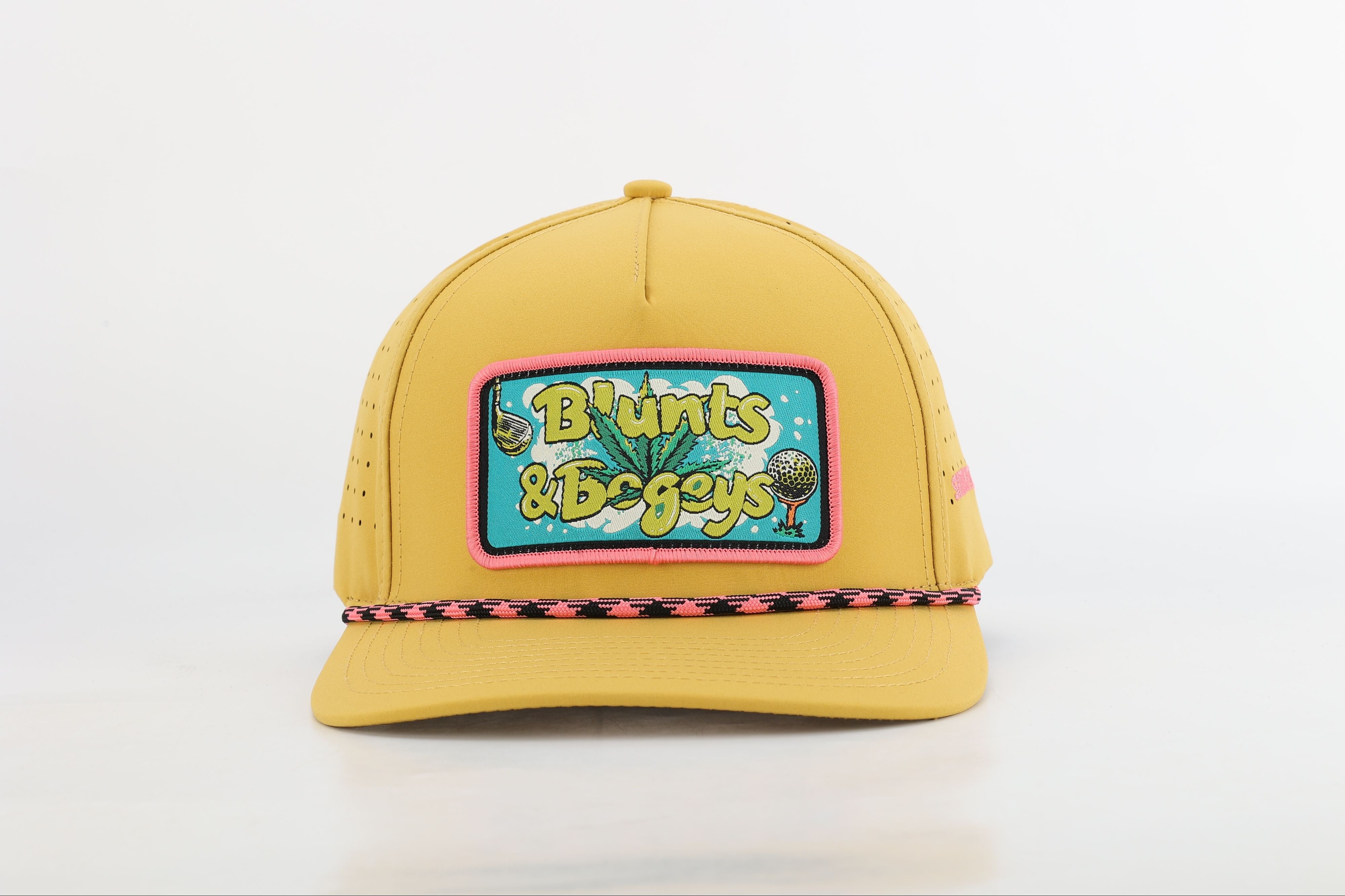 Electric Lettuce Mustard Patch Golf Hat