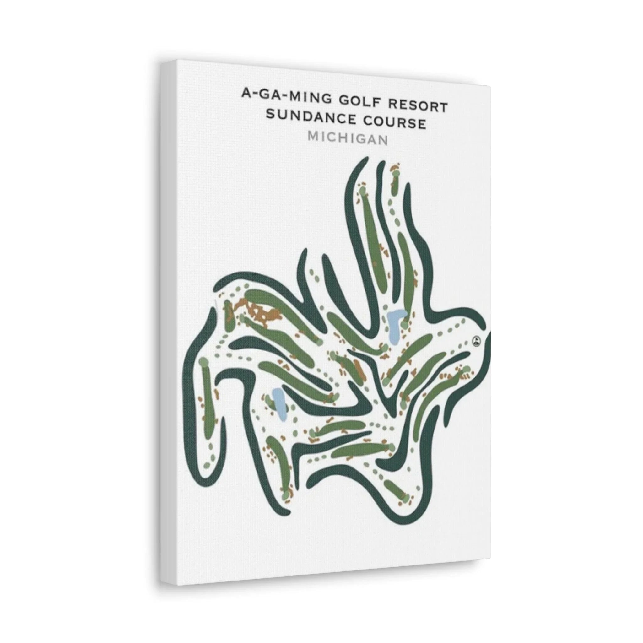 Weathervane Golf Club, Massachusetts - Printed Golf Courses