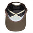 Longhorn Golf Hat | Snapback Cap | Built-in Magnetic Ball Marker Holder + Marker Included | Adjustable Tan Bull Skull