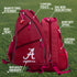 Alabama Crimson Tide PU Leather Backpack
