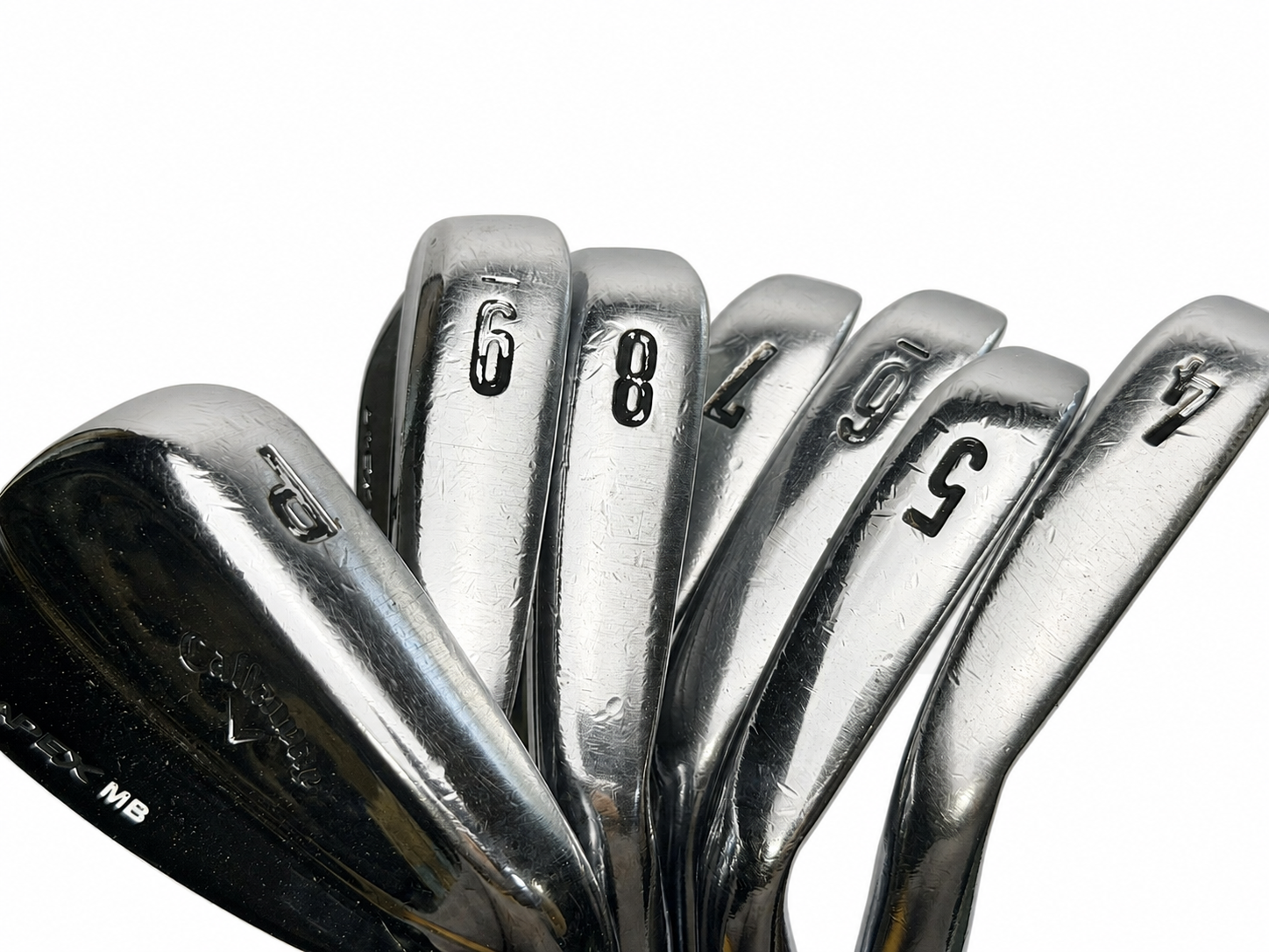 Callaway Apex MB 2018 Irons 4-PW Project X 6.5 X-Stiff RH (Used)