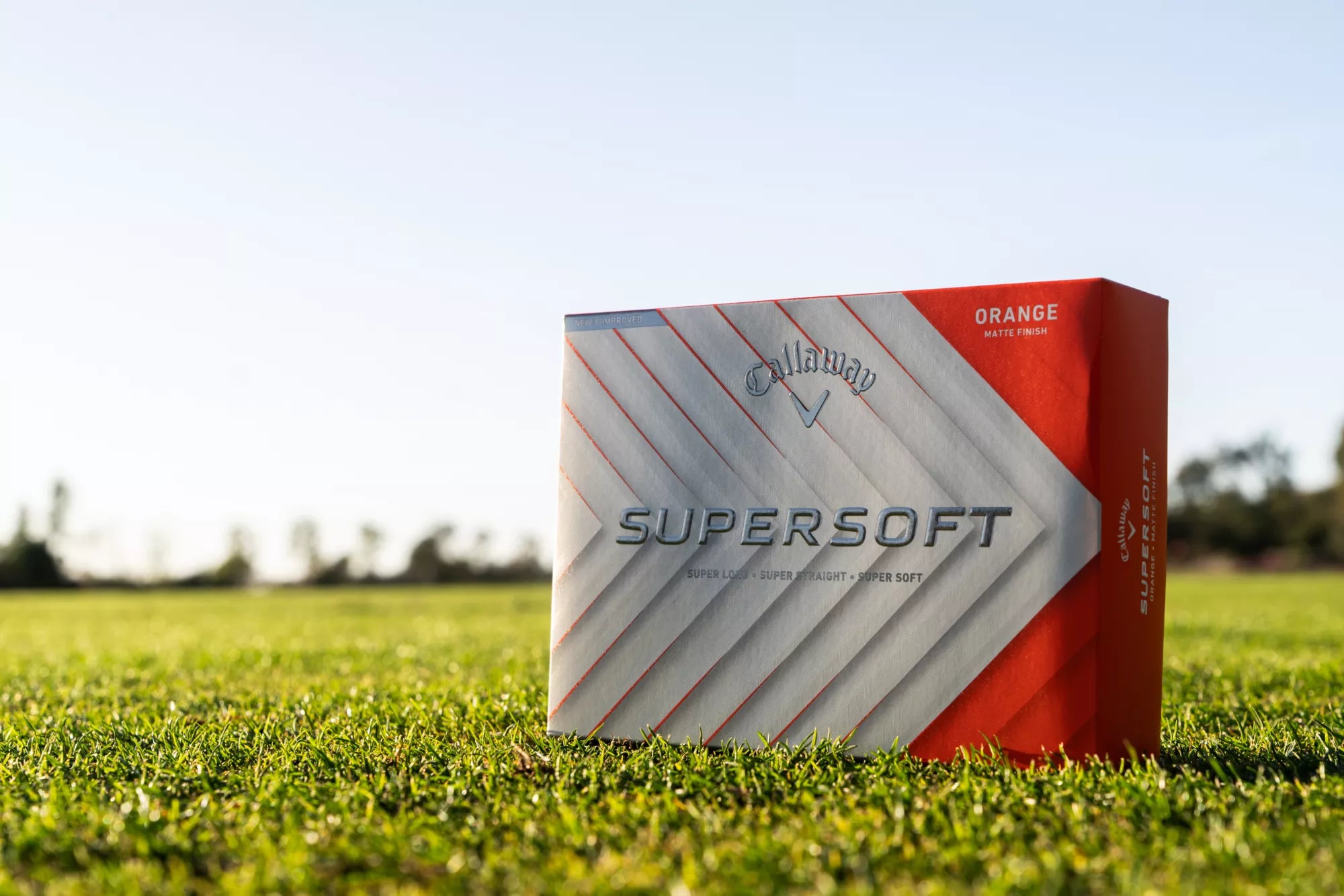 Callaway Supersoft Matte Orange 2025 Golf Balls