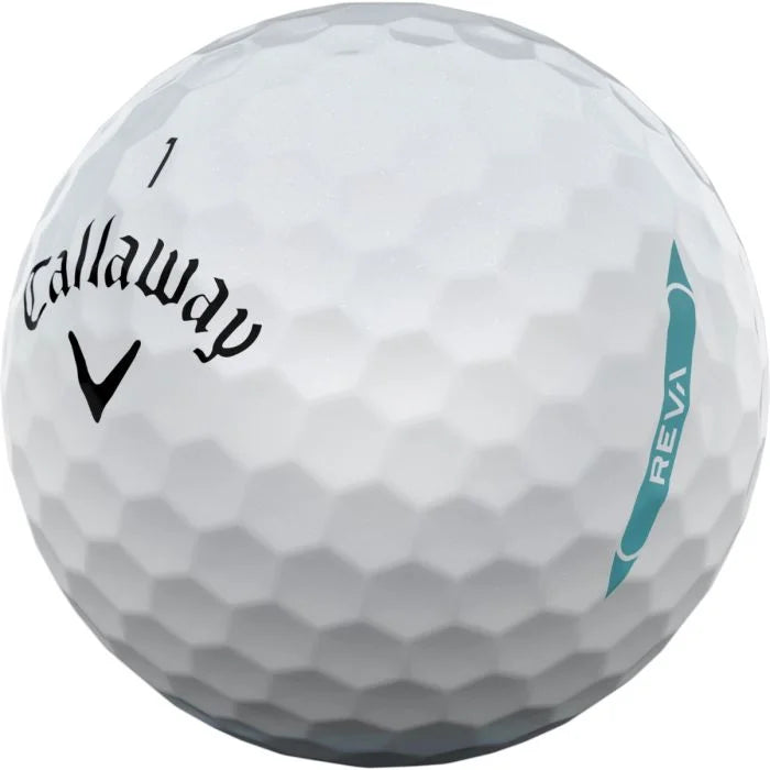 Callaway Golf 2025 REVA White Golf Balls