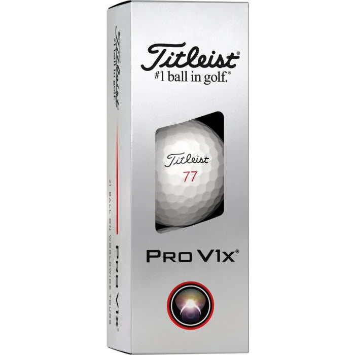 Titleist Pro V1x 2025 Special Play Number Golf Balls