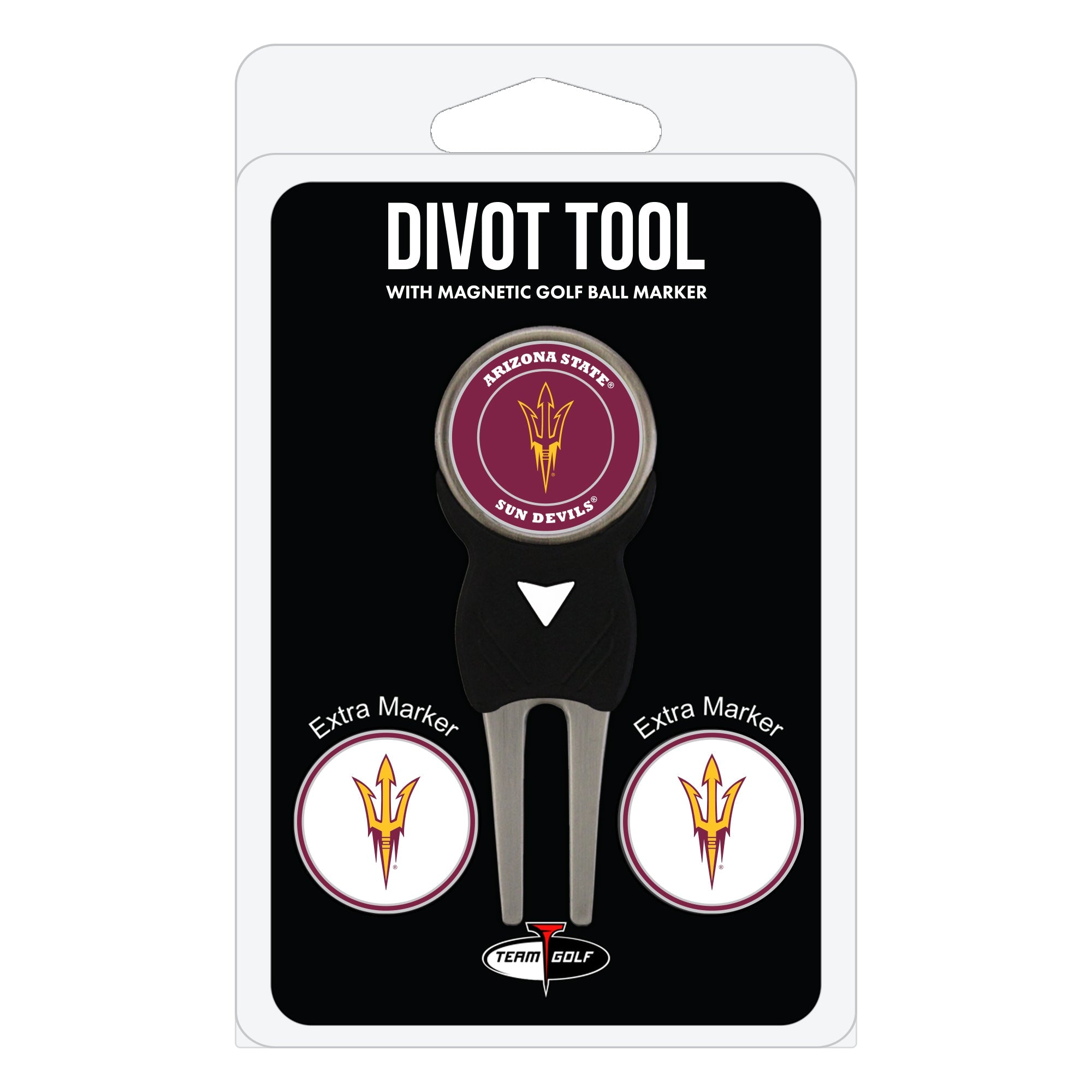 Arizona State Sun Devils Divot Tool + 3 Ball Markers