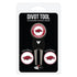 Arkansas Razorbacks Divot Tool + 3 Ball Markers