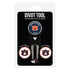 Auburn Tigers Divot Tool + 3 Ball Markers