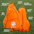 Clemson Tigers PU Leather Backpack