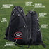 Georgia Bulldogs PU Leather Backpack
