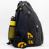 Iowa Hawkeyes PU Leather Backpack