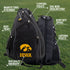 Iowa Hawkeyes PU Leather Backpack