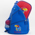 Kansas Jayhawks PU Leather Backpack