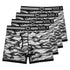 SHEATH 2.1 Polyester Camo Men's Pouch Trunk 3" (4 Pack)