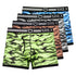 SHEATH 2.1 Polyester Camo Men's Pouch Trunk 3" (4 Pack)