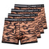 SHEATH 2.1 Polyester Camo Men's Pouch Trunk 3" (4 Pack)