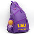 LSU Tigers PU Leather Backpack