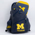 Michigan Wolverines PU Leather Backpack