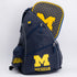 Michigan Wolverines PU Leather Backpack