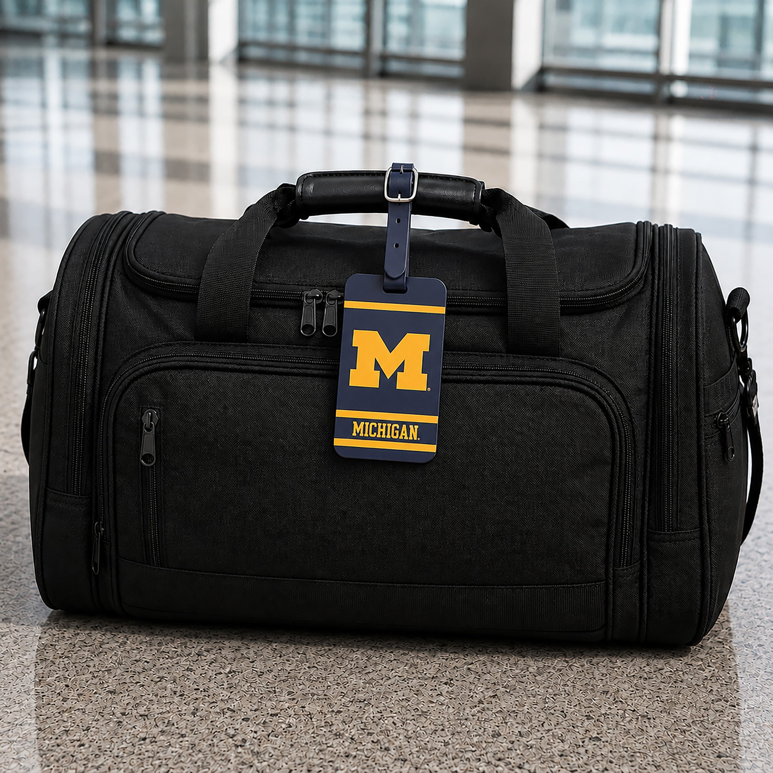 Michigan Wolverines Golf Bag Tag